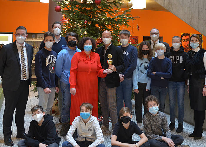 Dreiflüsse-Realschule gewinnt Award Digitale Bildung