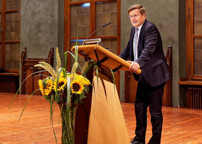 Der Sprecher der Ministerialbeauftragten für die Realschulen Ltd. RSD Wilhelm Kürzeder.