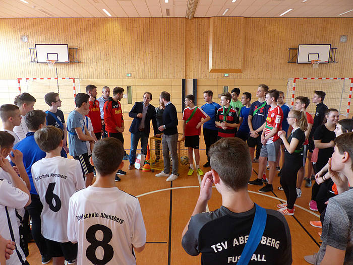 Heimspiel des SSV Jahn an der RS Abensberg