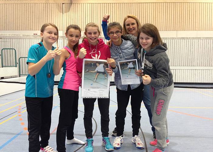 Plattlinger Badminton-Mädchen sind südbayerischer Vizemeister
