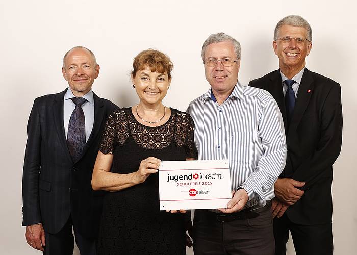 Verleihung des Jugend-forscht-Schulpreises 2015 in Jena